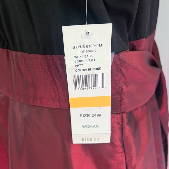 SL Fashions Plus Size Sleeveless Dress NWT - Picture 6 of 11